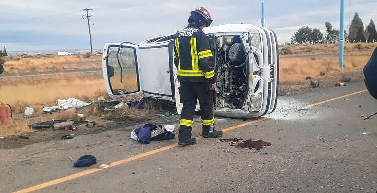 Hubo Dos Vuelcos Con Heridos Leves Uno Camino A Rawson Y Otro En Uno