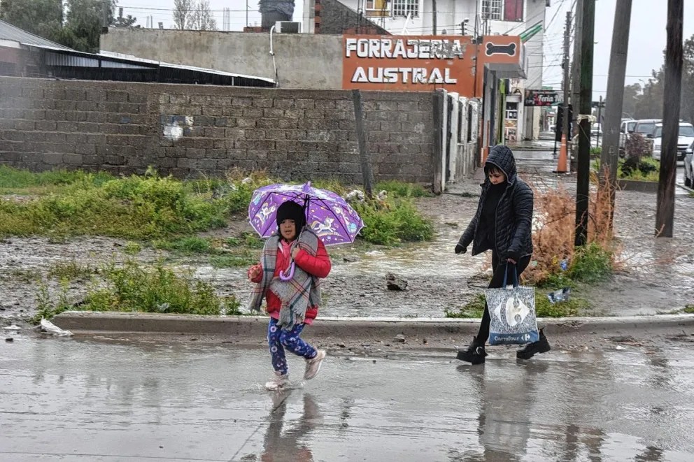 El SMN declaró la alerta amarilla por lluvias intensas para Comodoro