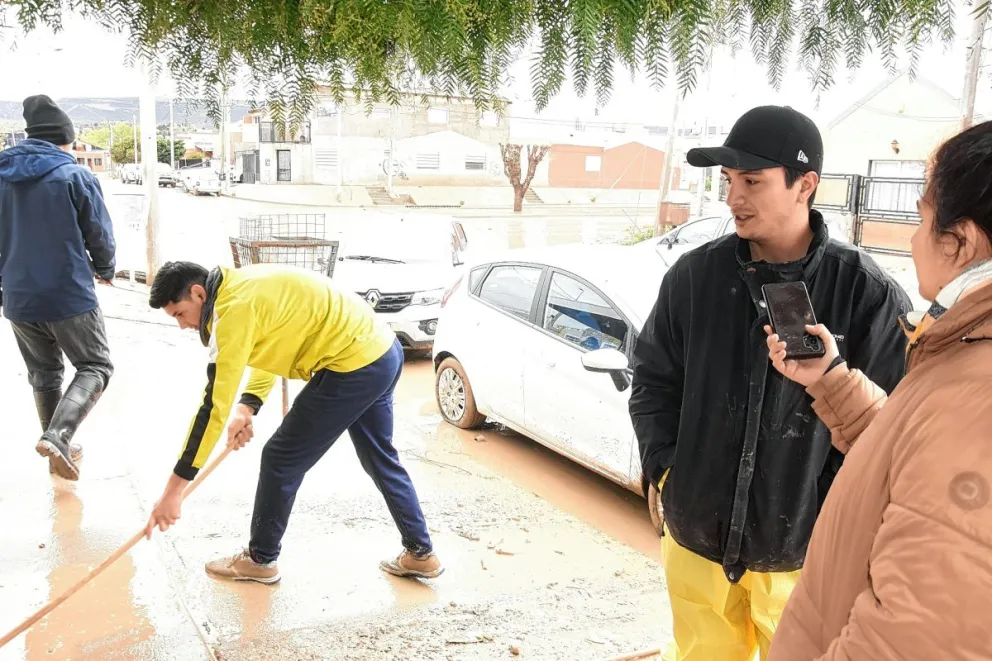 “Las cosas de los nenes quedaron flotando y es lo que más me dolía”