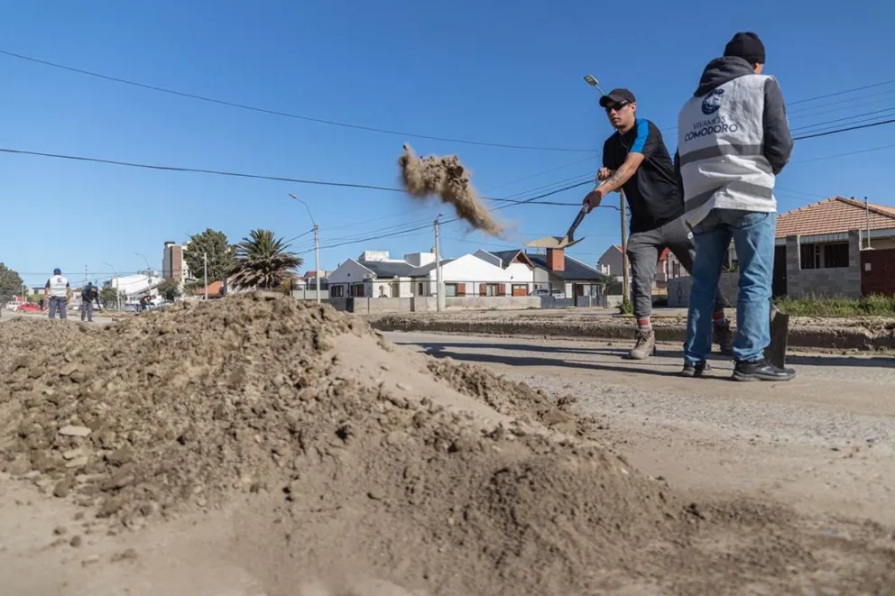 Continúan los trabajos para normalizar las arterias afectadas por el temporal