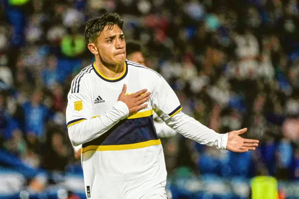 Boca le ganó a Godoy Cruz y es el líder de la Liga Profesional