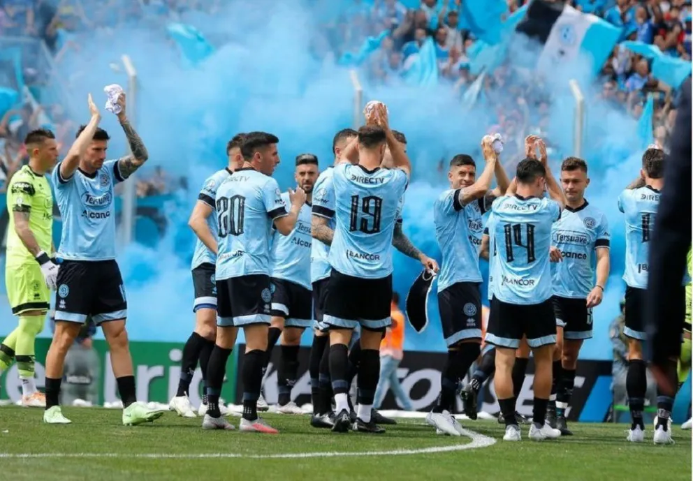 El mensaje de Talleres para Belgrano: "Bienvenido a Primera División"