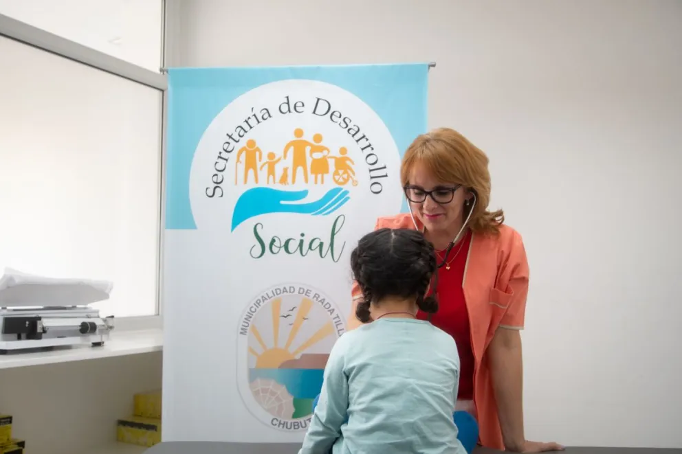 Rada Tilly se prepara para la campaña nacional de vacunación contra el sarampión, la rubeola, paperas y polio 