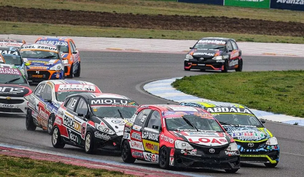 Renzo Blotta al borde del podio