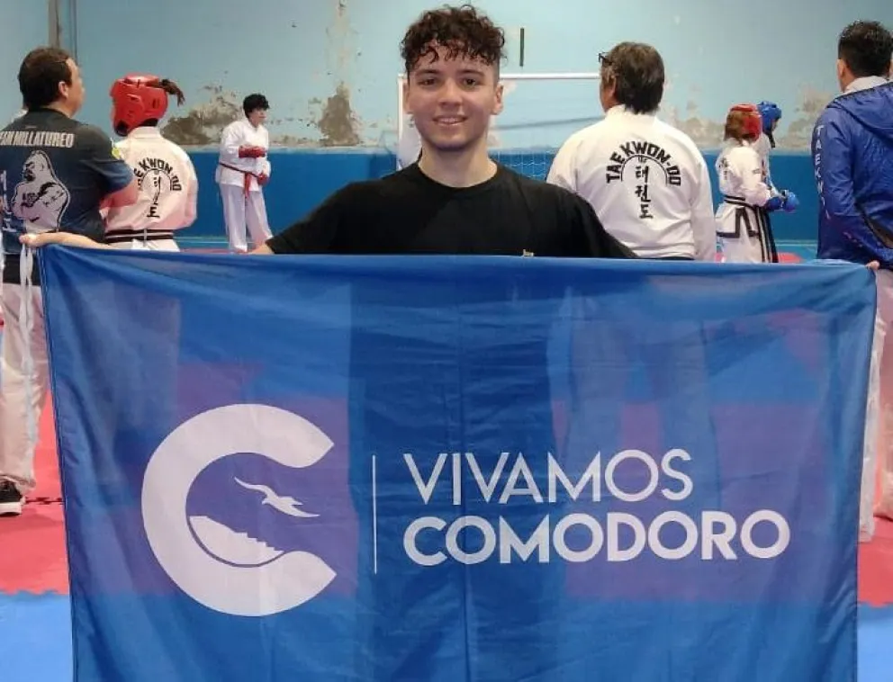 El comodorense Micael Ruhmling rumbo a la Copa del Mundo en Eslovenia