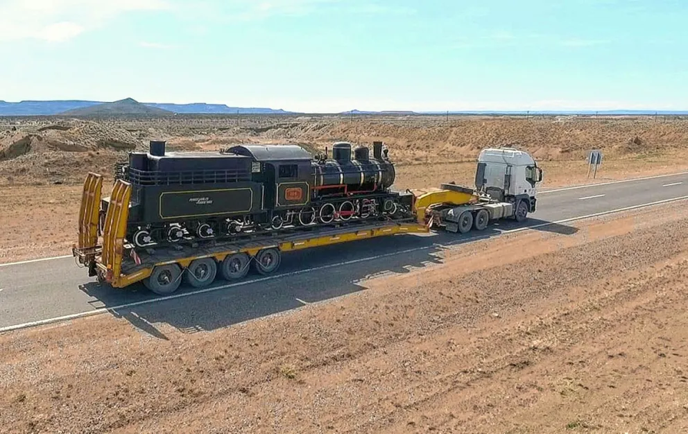 “La Trochita” viaja hacia Capital Federal como promoción turística