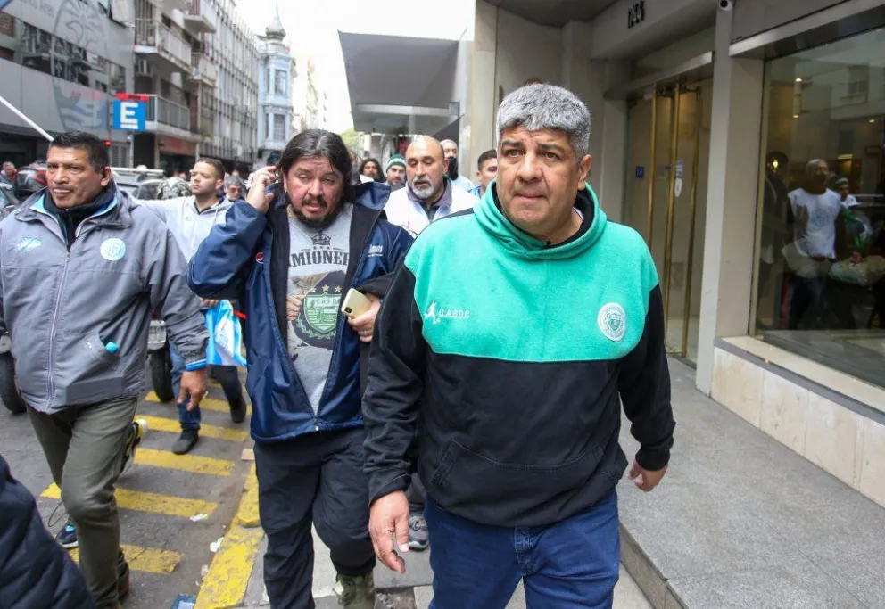 Pablo Moyano: "¿Dónde están Alberto, Cristina y Massa? Tendrían que reaccionar, convocar y estar en la calle"