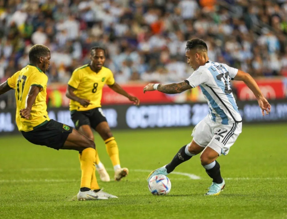 Argentina le ganó a Jamaica con doblete de Messi en el cierre de la gira por Estados Unidos
