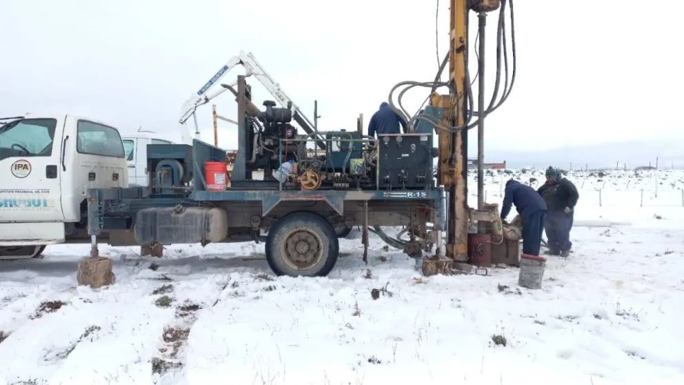 El IPA continúa con las perforaciones para extracción de agua subterránea