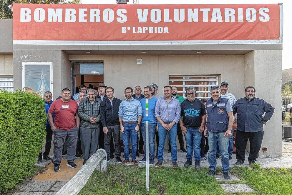 La Asociación de Bomberos ya tiene la llave para poner en funcionamiento el Destacamento de Laprida