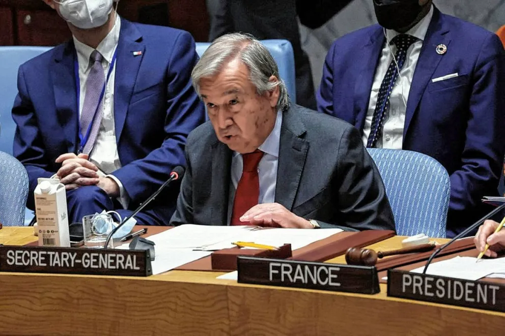 Guterres rechazó las anexiones y le advirtió a Rusia que ya "no tienen lugar en el mundo"