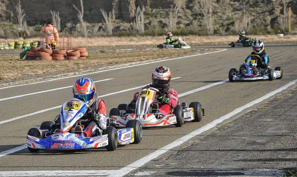 El karting con pruebas oficiales en km 9