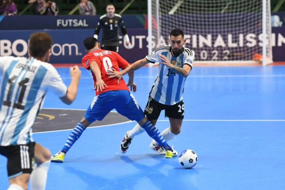 La Selección argentina de futsal perdió con Paraguay y terminó cuarta en la Finalissima