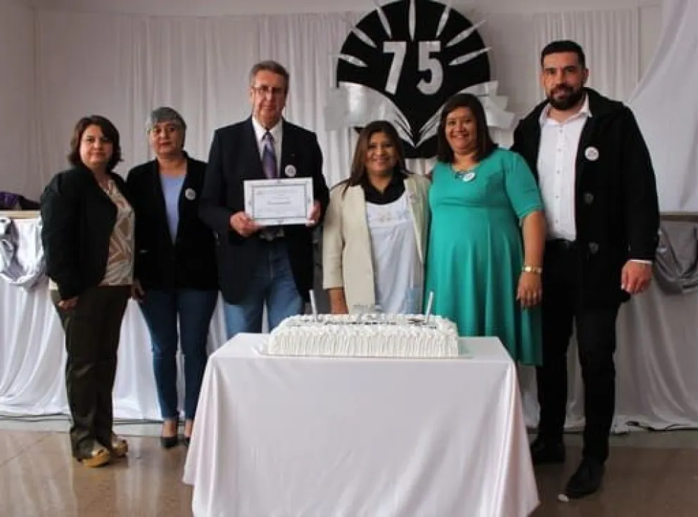 Mensaje de Soloaga por los 75 años de la Escuela N° 23 de Cañadón Seco