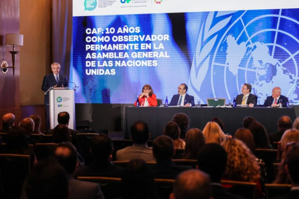 Alberto Fernandez habló de la desigualdad de América Latina y condenó el bloqueo a Cuba