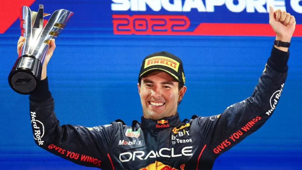 Triunfo de "Checo" Pérez en el Gran Premio de Singapur de Fórmula 1