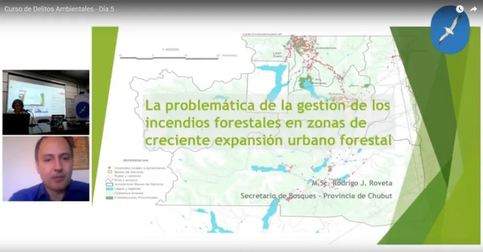 Chubut participó de encuentro sobre delitos ambientales