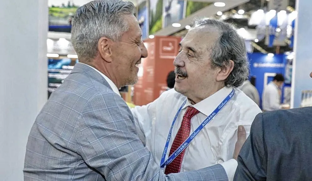 Arcioni se reunió con el embajador argentino en España Ricardo Alfonsín