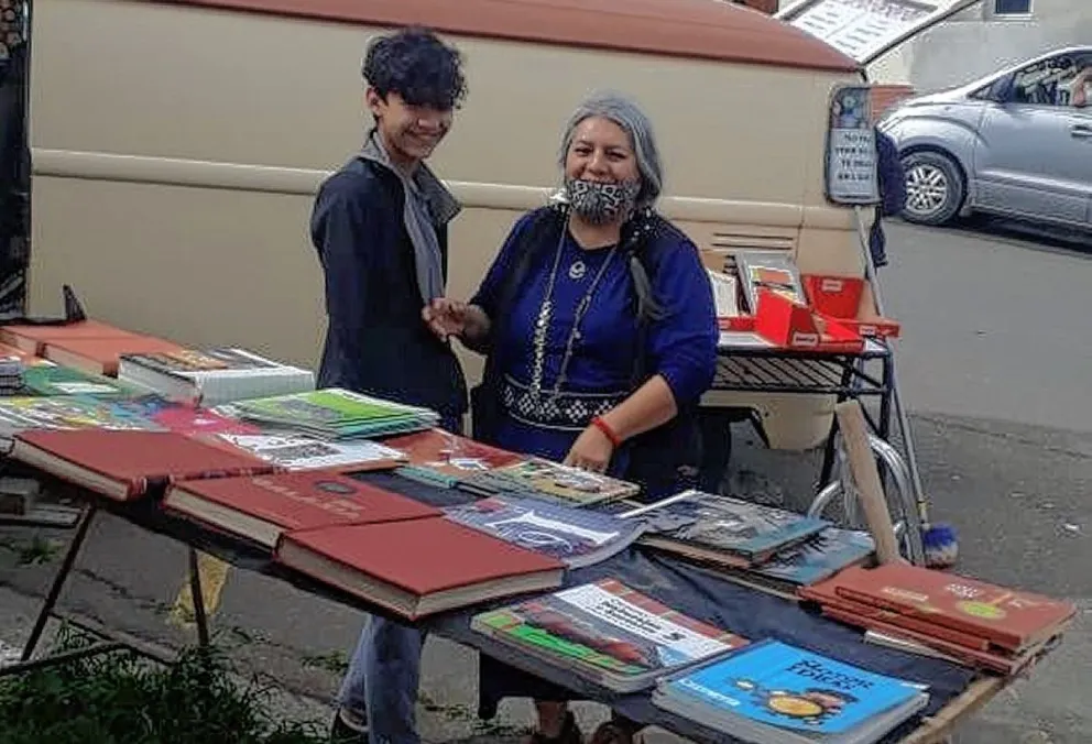 Liberando libros desde el centro