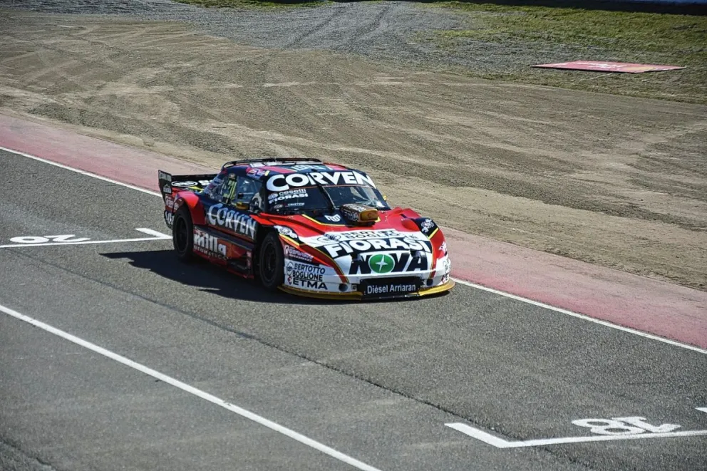 “Manu” Urcera clasificó primero