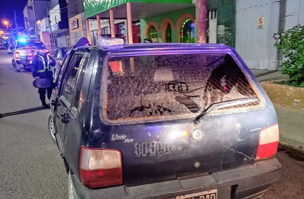 Borracho, robó automóvil, lo chocó y terminó preso