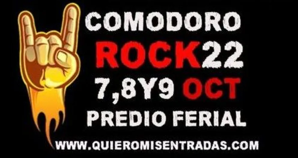 Hoy cierra el Comodoro Rock 2022 en el Predio Ferial