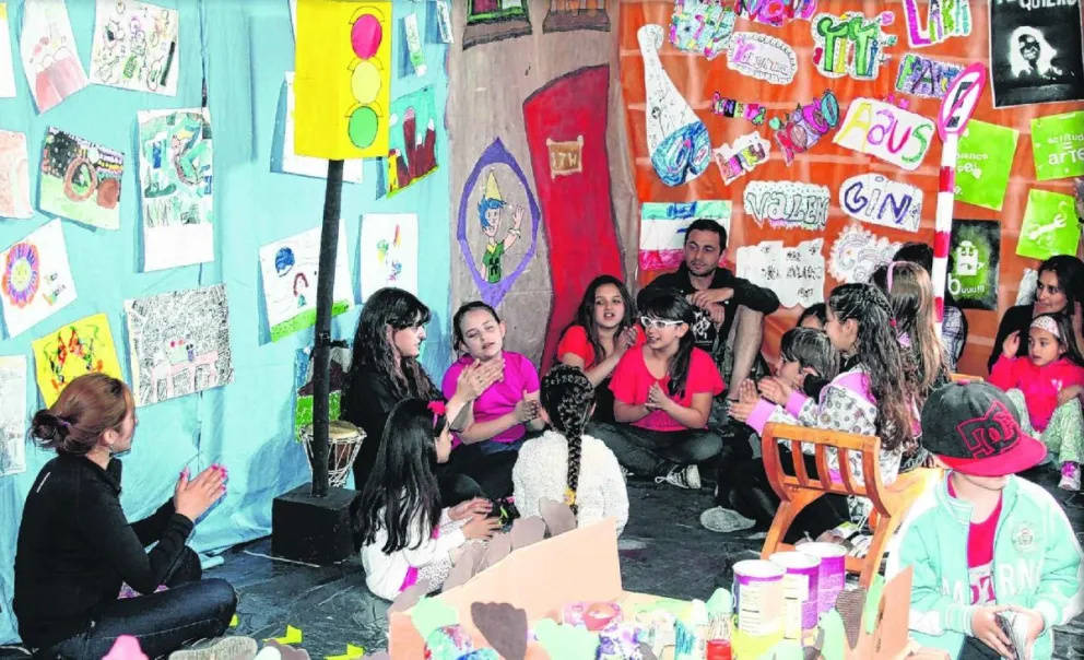 “En los niños, el arte es deseo puro”