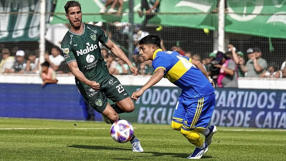 Boca venció a Sarmiento y reafirmó su liderazgo en la Liga Profesional