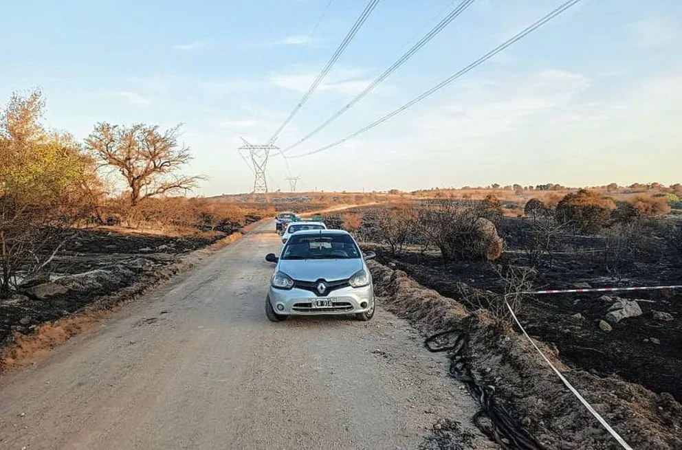 Un chico de 17 años murió durante en un incendio forestal en Córdoba