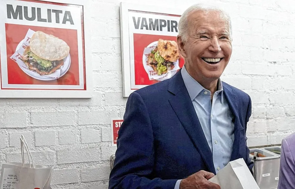 Biden, perdido y errático, confundió el motivo de la muerte de su hijo mayor