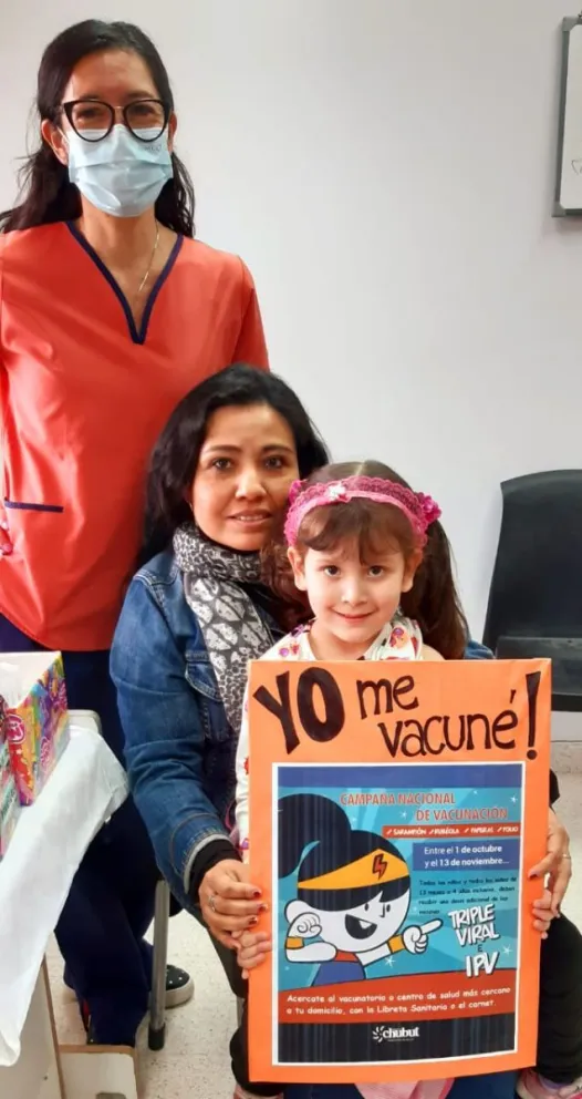Chubut vacunó más de 8.200 niños y niñas contra Sarampión, Rubéola, Paperas y Poliomielitis