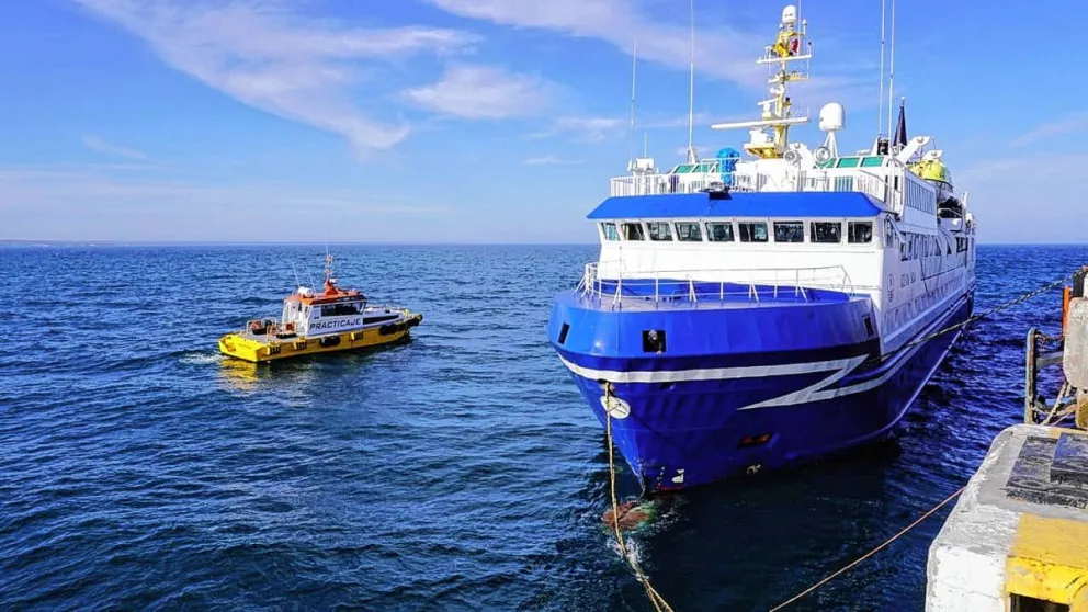 Se inauguró la Temporada de Cruceros 2022-2023 en Puerto Madryn