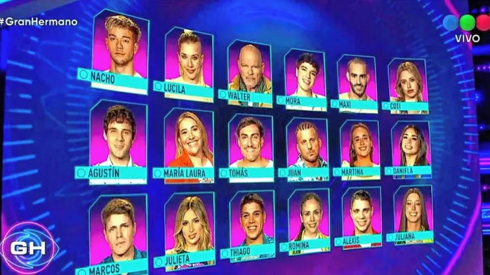 Gran Hermano 2022: estos son los 18 participantes que ingresaron a la casa