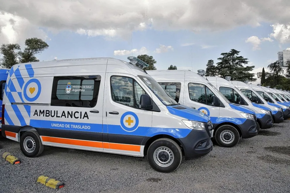 Salud: Los hospitales de Chubut recibirán 12 nuevas ambulancias de Nación