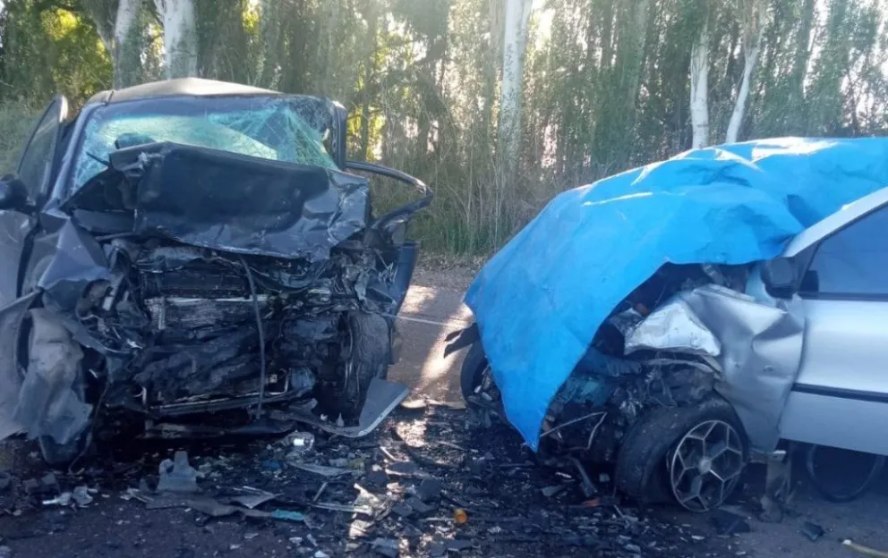 Mendoza: choque frontal en el que murieron 5 personas