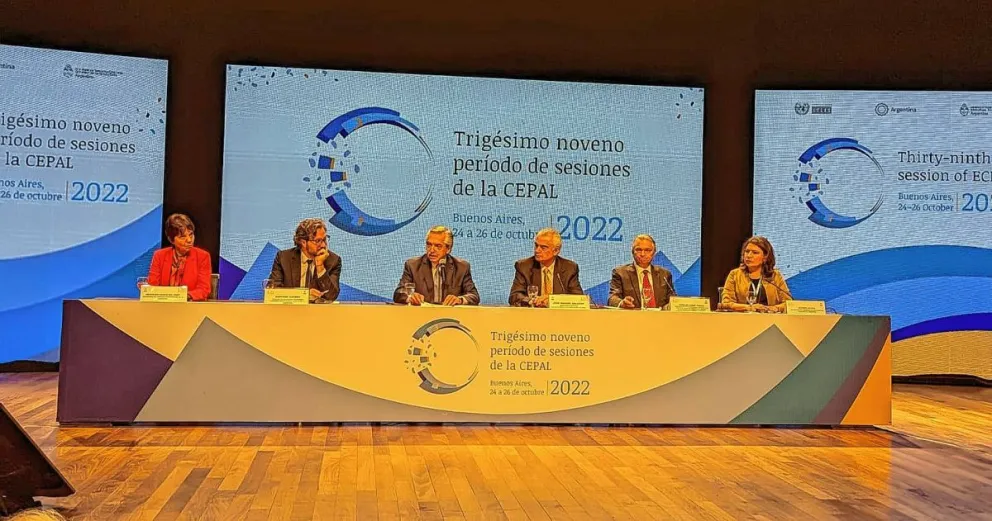 Chubut presente en la Apertura del 39° período de Sesiones de la CEPAL