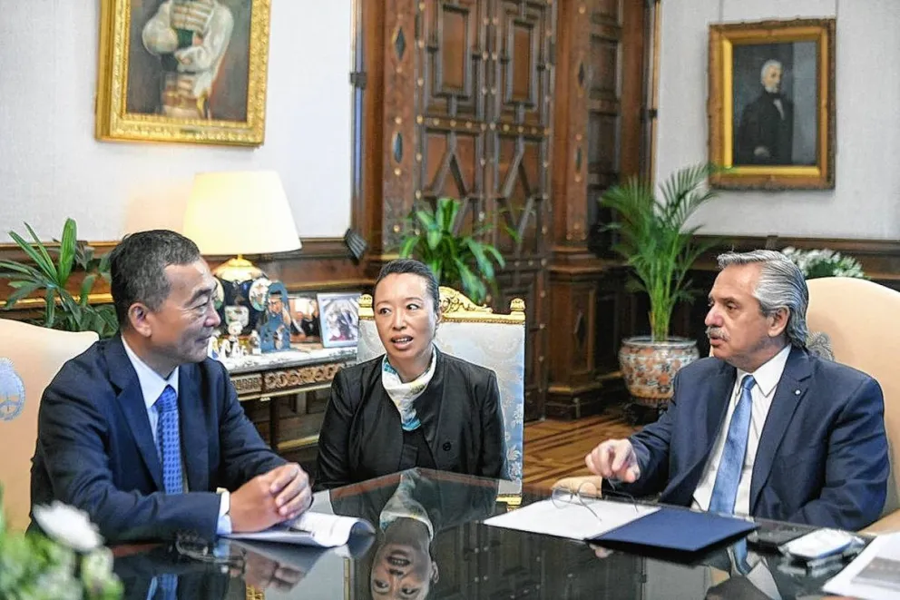 Alberto Fernández recibió a autoridades de empresa china que invertirá en el país