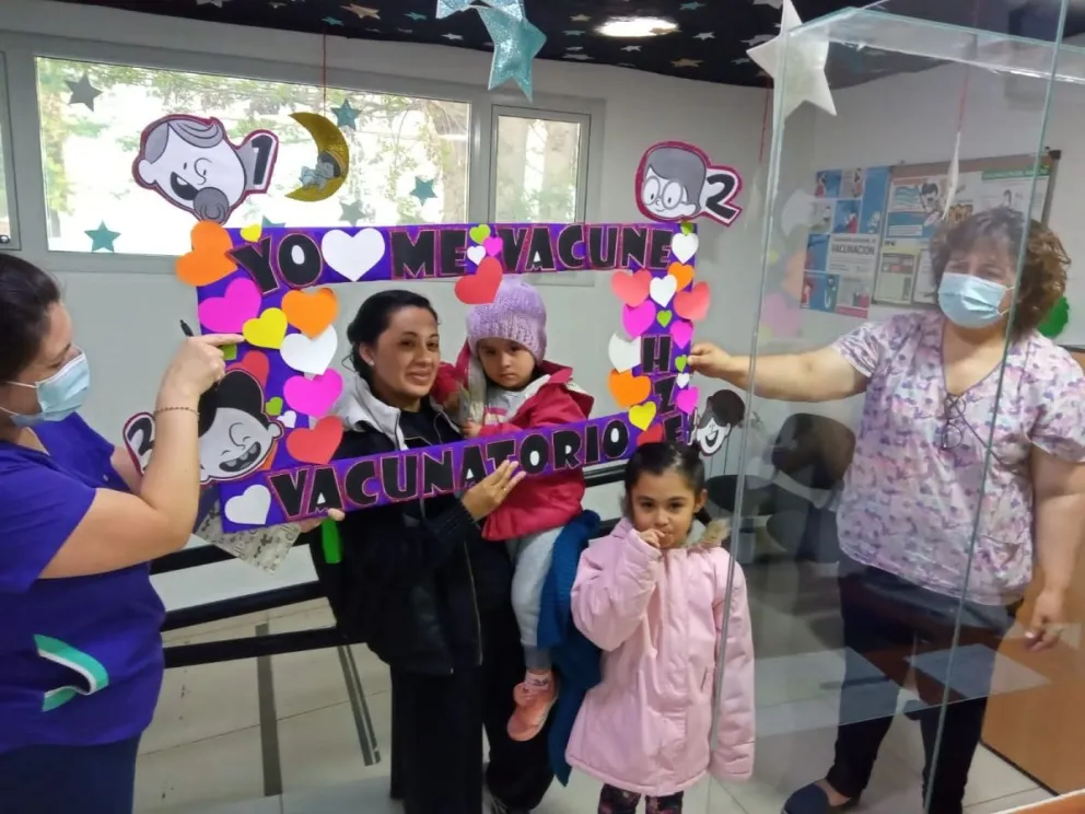 Chubut vacunó a más del 50% de la población objetivo contra Sarampión, Rubéola, Paperas y Poliomielitis