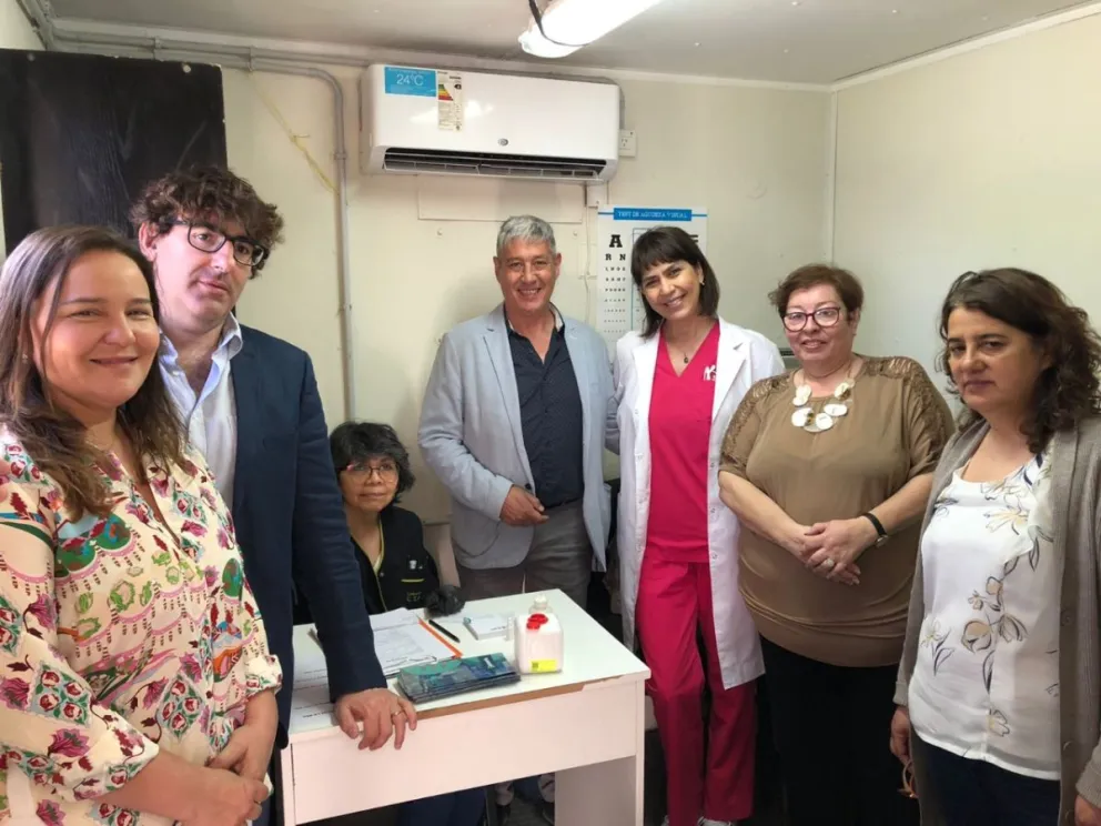 Comodoro: Monasterolo visitó el Hospital Regional y presentó a quienes serán los nuevos directores