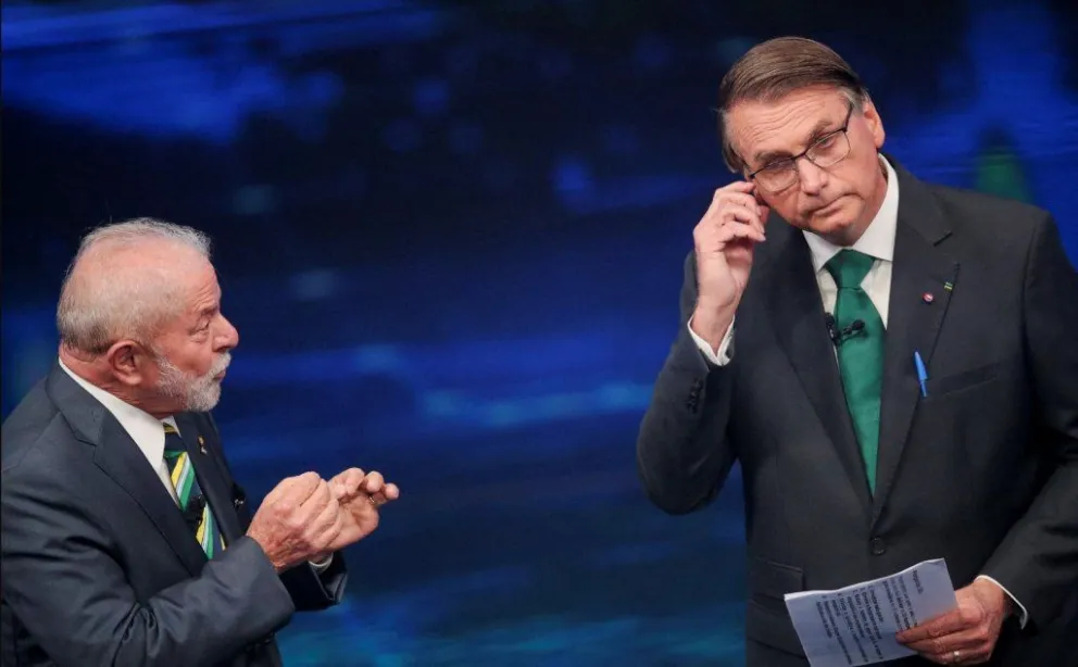 Bolsonaro y Lula se miden en un último debate cara a cara previo al balotaje