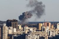 Las sirenas sonaron en Kiev y las bombas rusas volvieron a caer sobre ciudades de Ucrania
