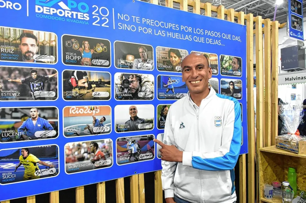 Leonardo Malgor disertó sobre atletismo en la Expo Deportes