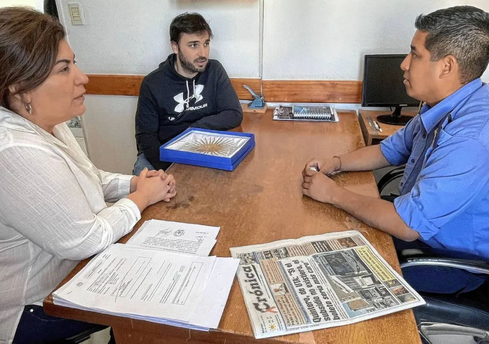 Torres y Romero visitaron la Comisaría Quinta de Comodoro y abordaron el tema seguridad
