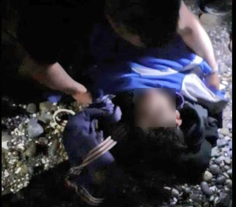 Anoche un joven se cayó desde un barranco de Caleta Córdova