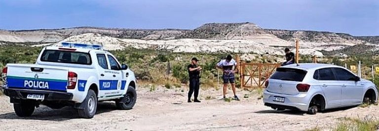 Hubo otros dos robos de cubiertas en Trelew: por uno, la policía realizó dos detenciones
