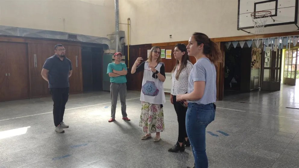 Educación llevó adelante relevamientos de distintos establecimientos
