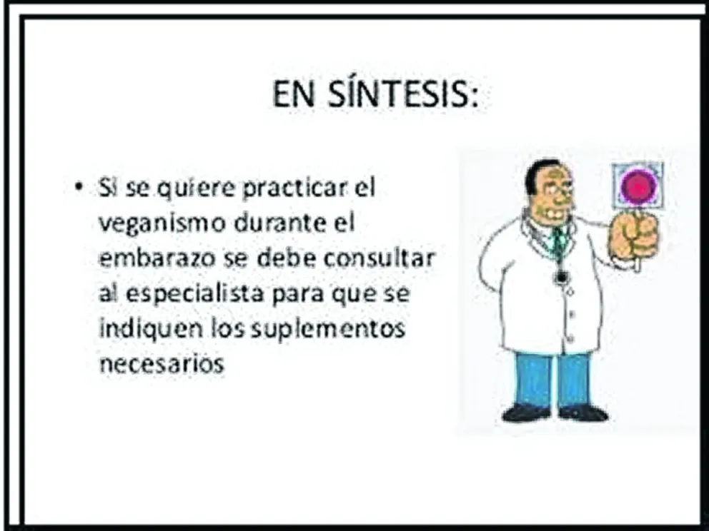 Embarazo y veganismo