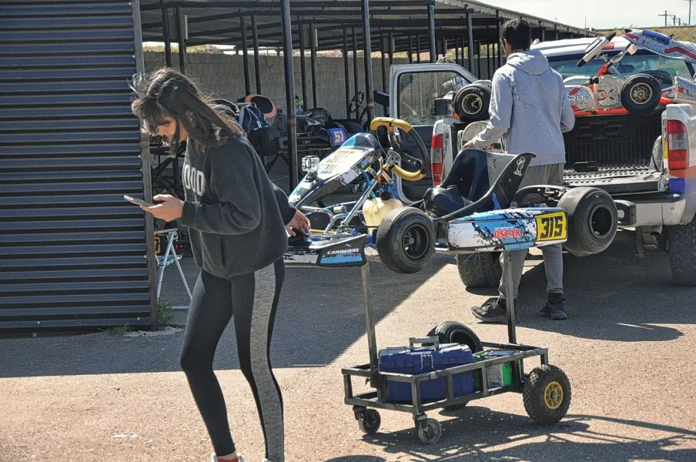 El karting con pruebas comunitarias