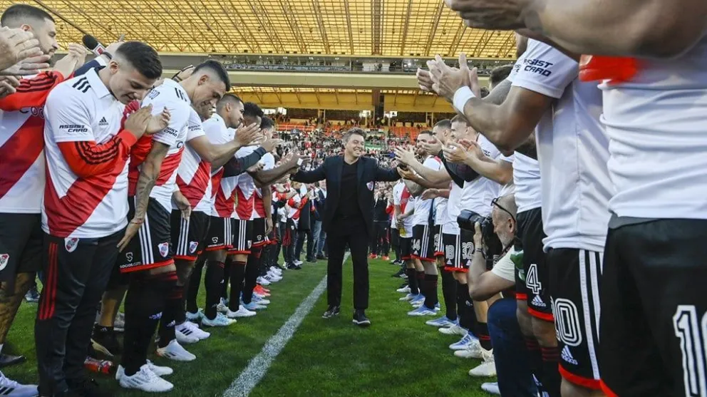 Gallardo se despidió de River: "Nunca me voy a ir porque es parte de mi vida"