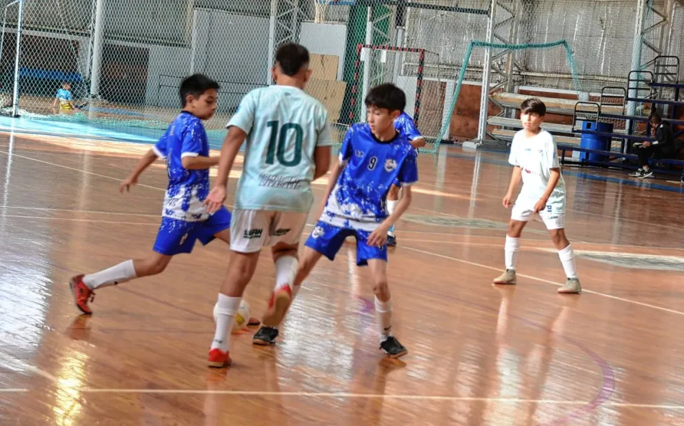 Futsal promocional en el Pueyrredón